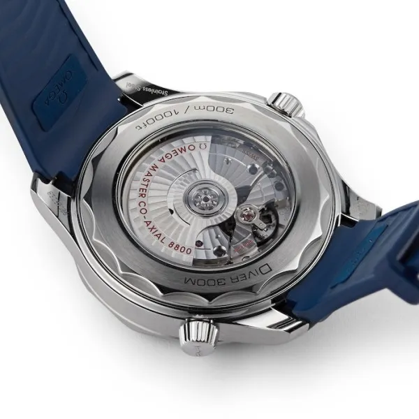 Omega Seamaster Men Automatic Blue Rubber Watch O21032422003001 - view 6