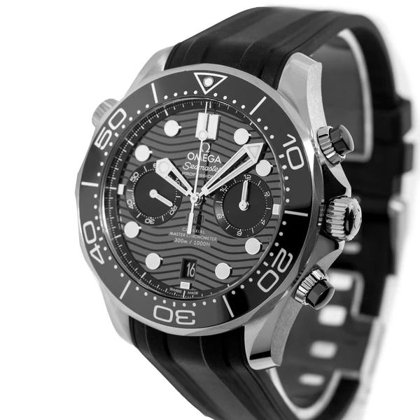 Omega Seamaster Men Automatic Black Rubber Watch O21032445101001 - view 4