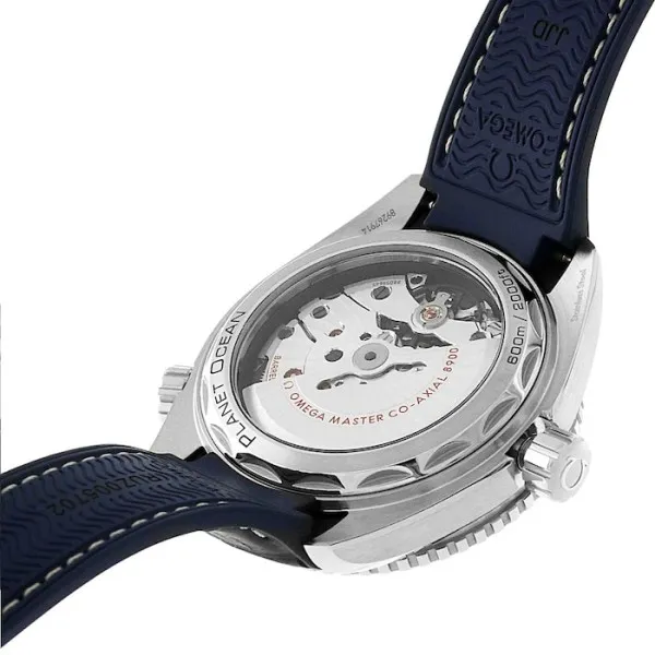 Omega Planet Ocean Men Automatic Blue Leather Watch O21533402003001 - view 7