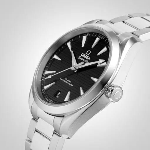 Omega Seamaster Aqua Terra Men Automatic Black Stainless Steel Watch O22010412101001 - view 7