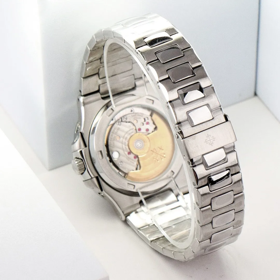 Patek Philippe Blue Nautilus Perpetual Watch - view 10