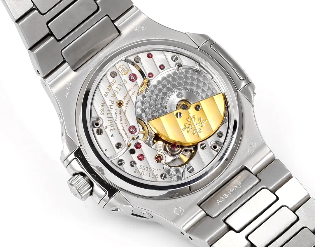 Patek Philippe Blue Nautilus Perpetual Calendar - view 10