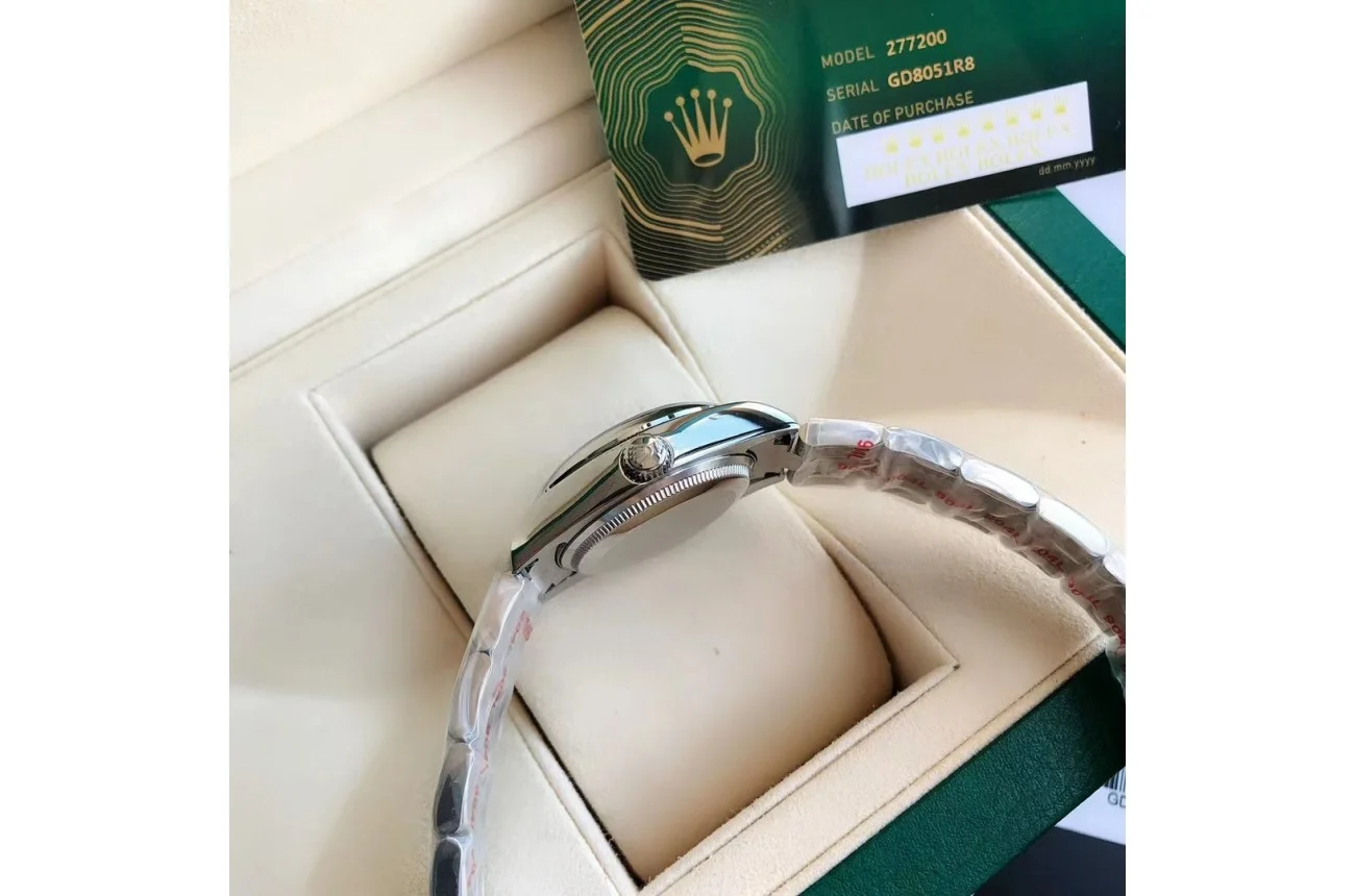 Couple Watches Rolex Oyster Perpetual 31/41mm SS/SS Red/Stk - view 8
