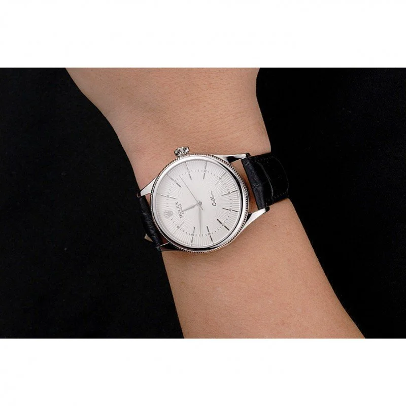 Superclone Rolex Cellini 38mm White Dial REP016805 - view 11