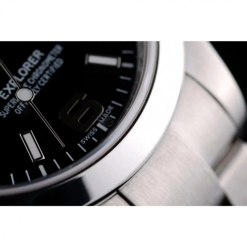 Superclone Rolex Explorer 39mm Black Dial 42002 - view 8