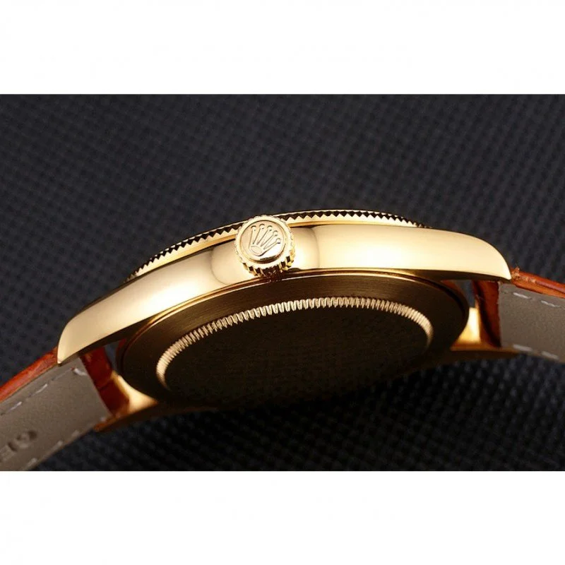 Superclone Rolex Datejust 38mm Gold Dial REP016818 - view 10