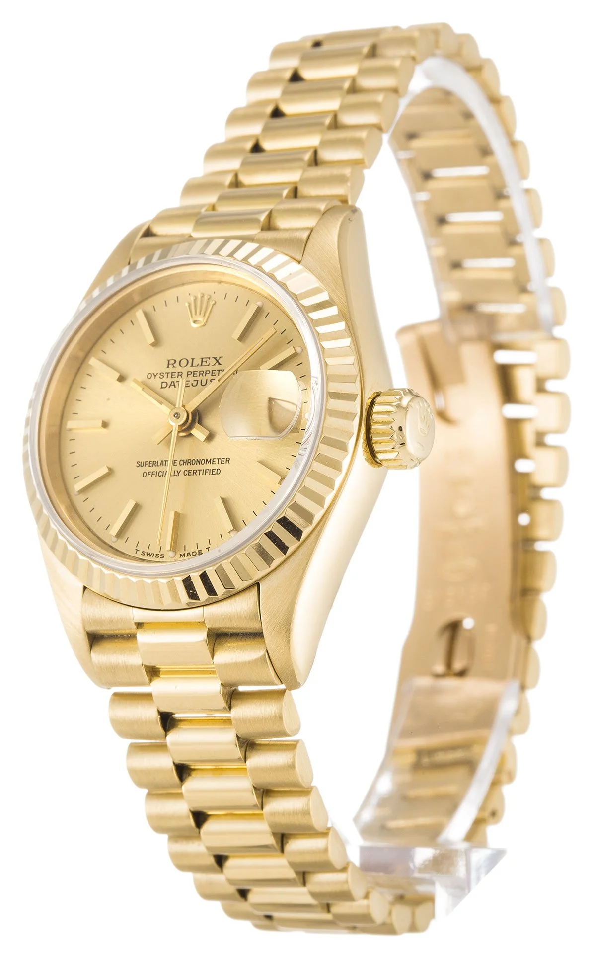 Rolex Lady-Datejust 26mm Champagne Dial 69178 - view 3