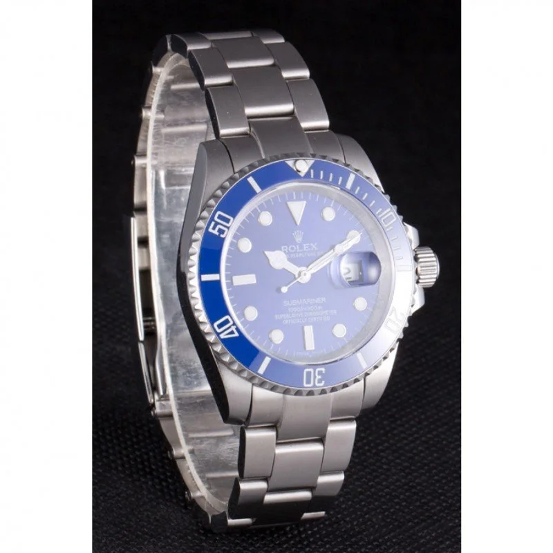 Superclone Rolex Submariner 40mm Blue Dial SRL50 - view 4