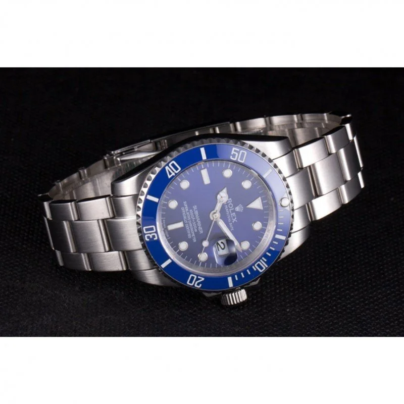 Superclone Rolex Submariner 40mm Blue Dial SRL50 - view 5