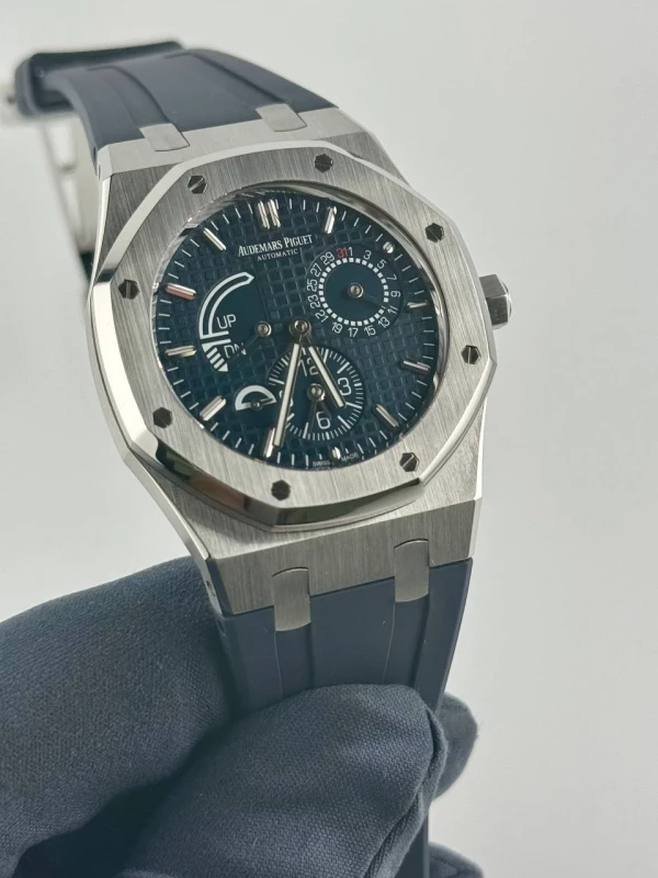Audemars Piguet Royal Oak Dual Time Blue 26124ST.OO.D018CR.01 - view 6