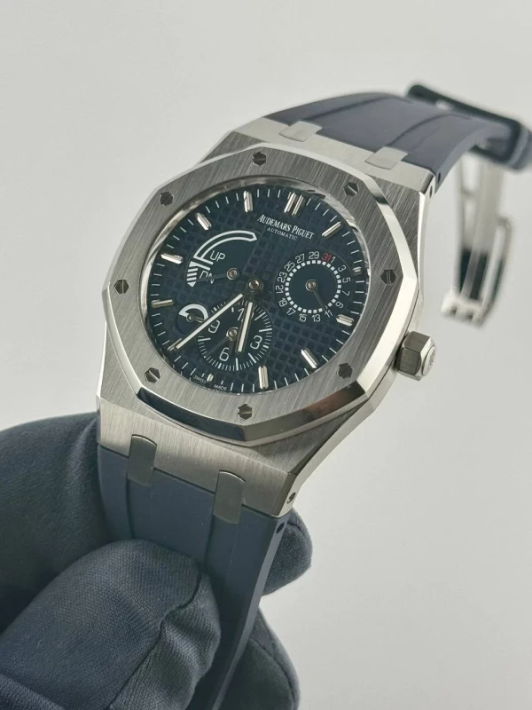 Audemars Piguet Royal Oak Dual Time Blue 26124ST.OO.D018CR.01 - view 3