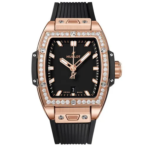 Hublot Spirit Of Big Bang Women Automatic Black Rubber Watch 665.OX.1180.RX.1204 - view 3