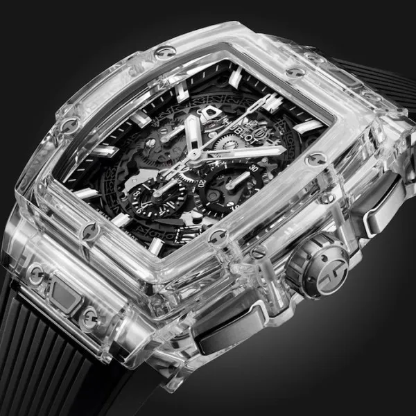Hublot Spirit Of Big Bang Men Automatic Skeleton Rubber Watch 642.JX.0170.RX - view 3