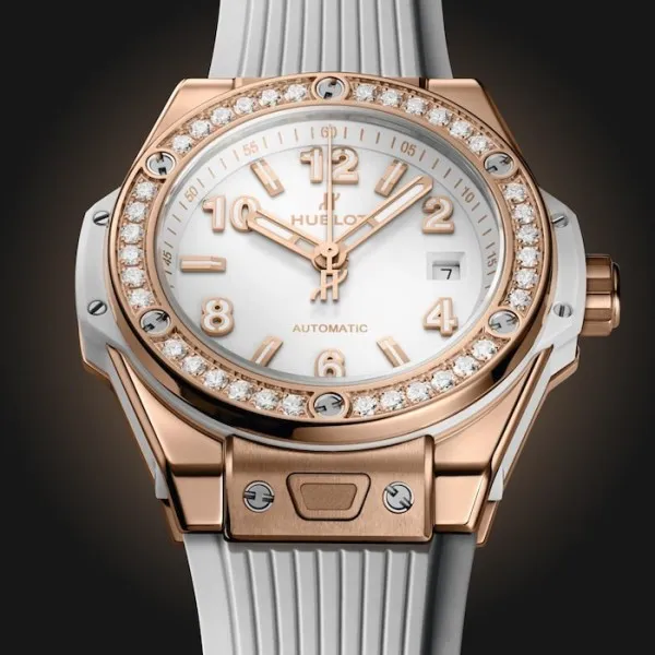 Hublot Big Bang Women Automatic White Rubber Watch 485.OE.2080.RW.1204 - view 3