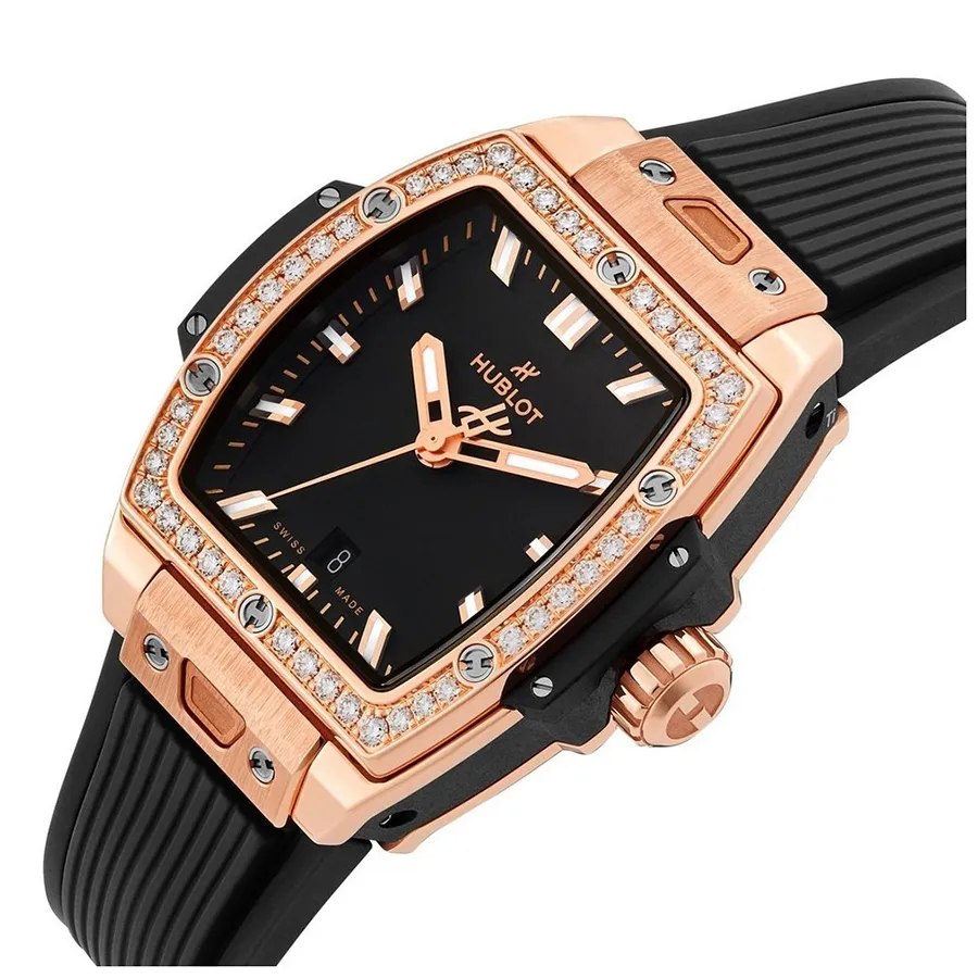 Hublot Spirit Of Big Bang Women Automatic Black Rubber Watch 665.OX.1180.RX.1204 - view 4