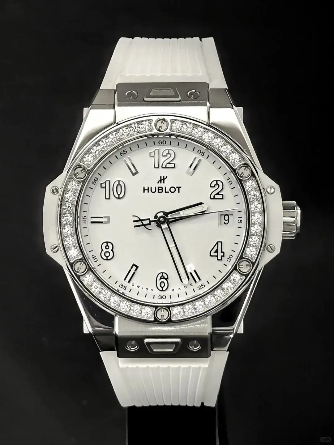 Hublot Big Bang Women Automatic White Rubber Watch 465.SE.2010.RW.1204 - view 5