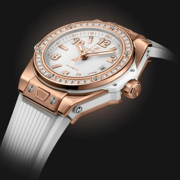 Hublot Big Bang Women Automatic White Rubber Watch 485.OE.2080.RW.1204 - view 4