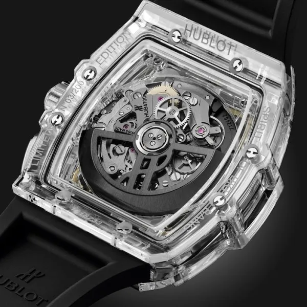Hublot Spirit Of Big Bang Men Automatic Skeleton Rubber Watch 642.JX.0170.RX - view 4