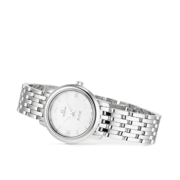 Omega De Ville Women Quartz Mother of Pearl Stainless Steel Watch O42410246005001 - view 4
