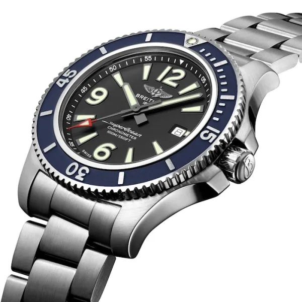 Breitling Superocean Men Automatic Black Stainless Steel Watch A173678A1B1A1 - view 4
