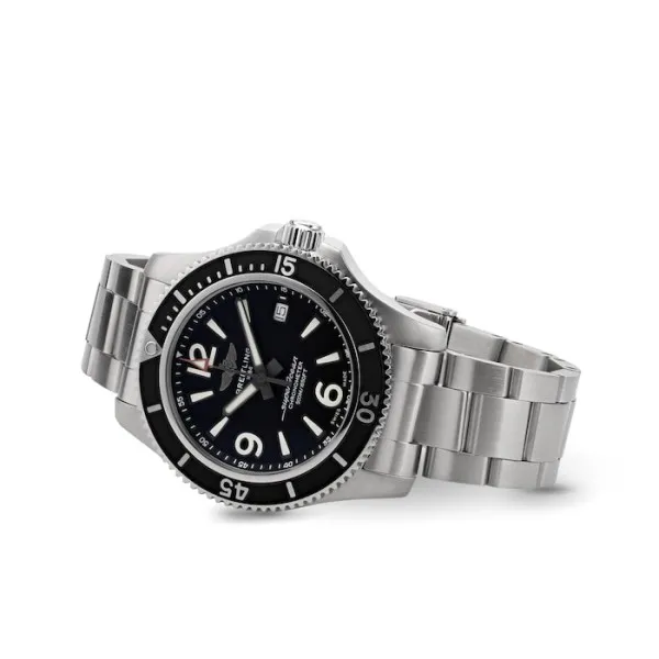 Breitling Superocean Men Automatic Black Stainless Steel Watch A17366021B1A1 - view 3