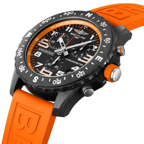 Breitling Endurance Pro Men Quartz Black Rubber Watch X82310A51B1S1 - view 4