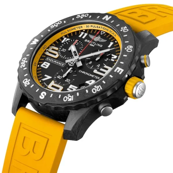 Breitling Endurance Pro Men Quartz Black Rubber Watch X82310A41B1S1 - view 3
