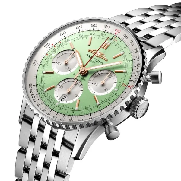Breitling Navitimer Men Automatic Mint Stainless Steel Watch AB0139211L1A1 - view 3
