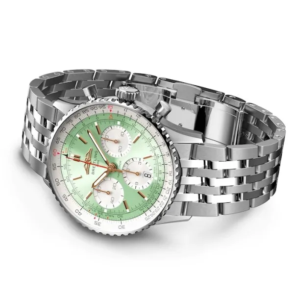 Breitling Navitimer Men Automatic Mint Stainless Steel Watch AB0139211L1A1 - view 4