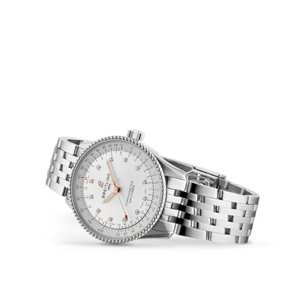 Breitling Navitimer Women Automatic Mother of Pearl Stainless Steel Watch A17395211A1A1 - view 3