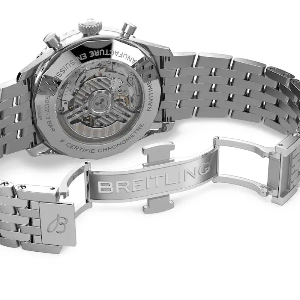 Breitling Navitimer Men Automatic Green Stainless Steel Watch AB0137241L1A1 - view 7