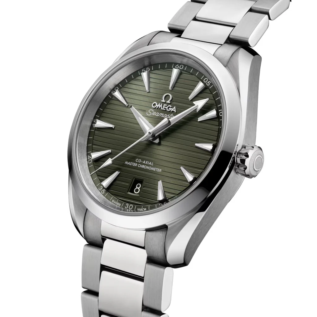 Omega Seamaster Aqua Terra Men Automatic Green Stainless Steel Watch O22010412110001 - view 3