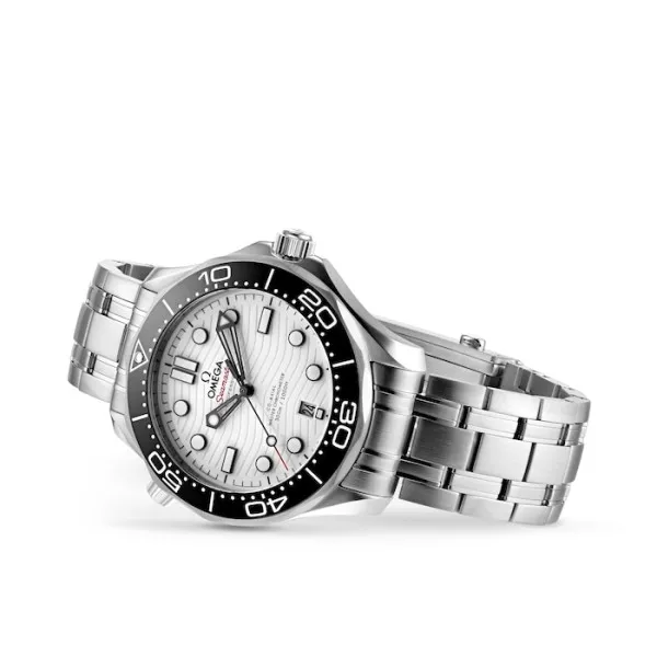 Omega Seamaster Men Automatic White Stainless Steel Watch O21030422004001 - view 3