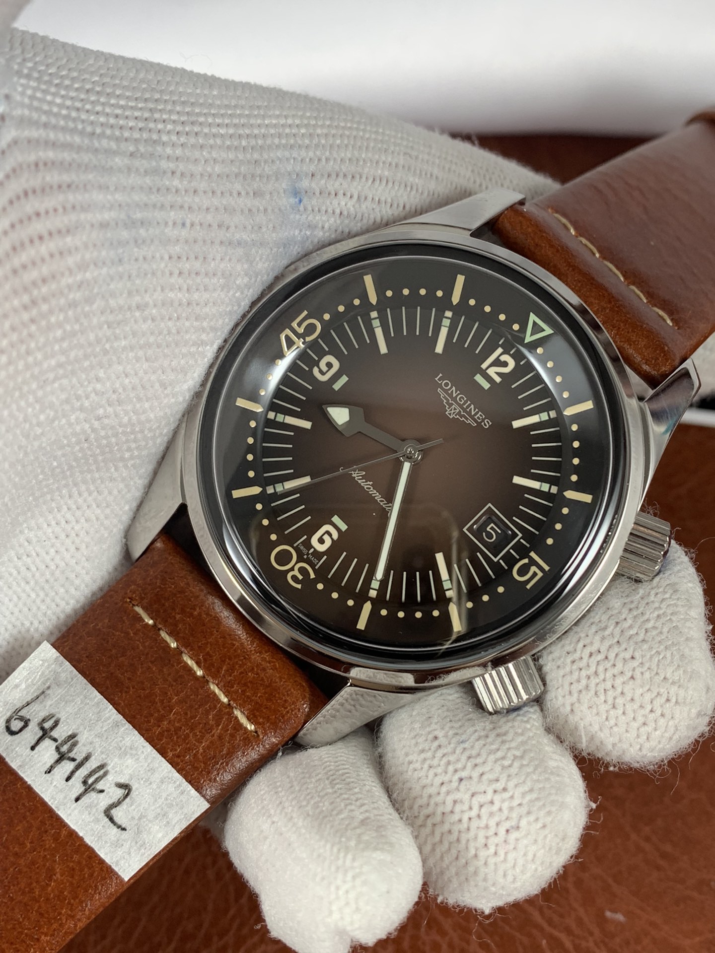 Longines Legend Diver Watch L3.774.4.60.2 - gallery