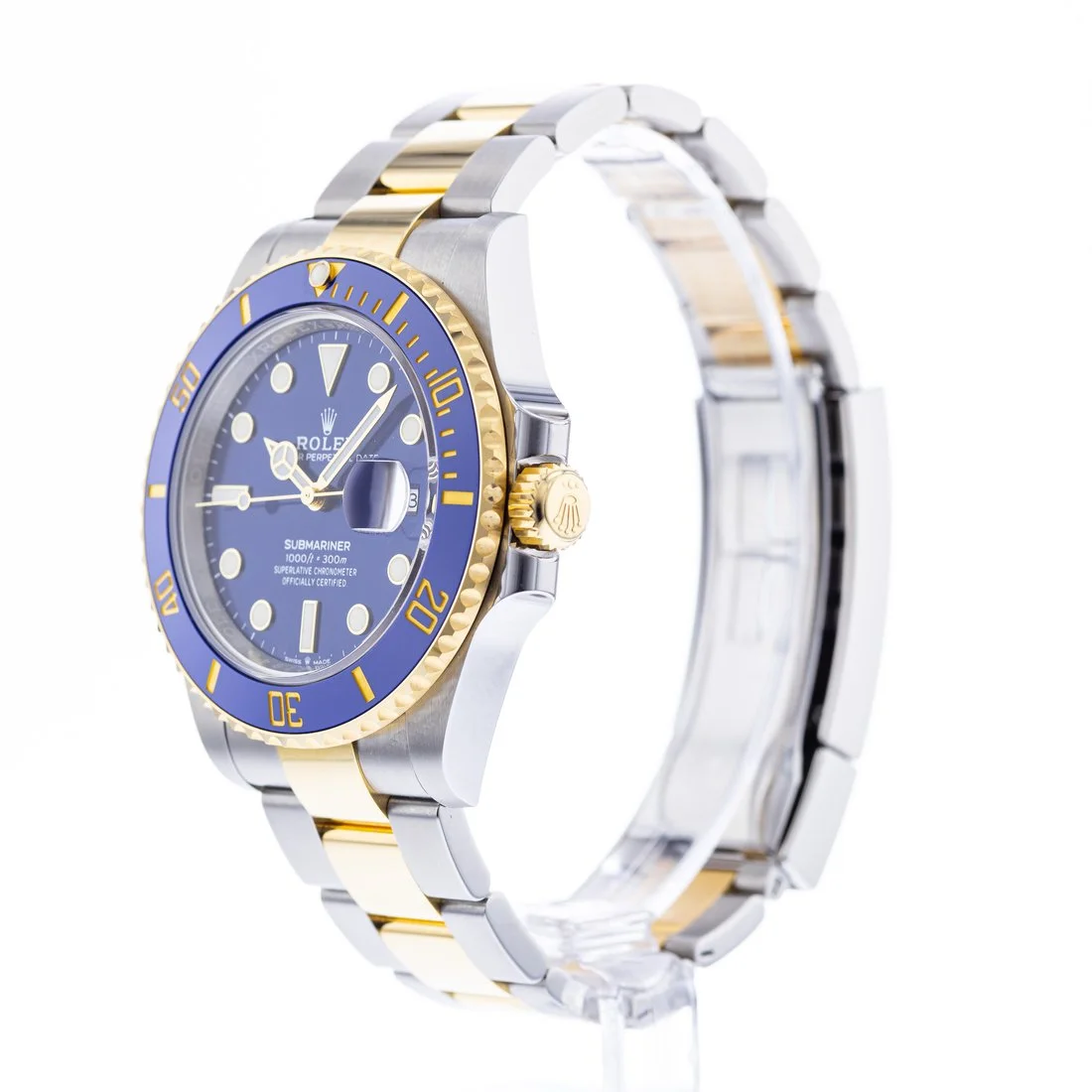 Superclone Rolex Submariner 41mm Blue Dial 126613LB Bluesy - view 4