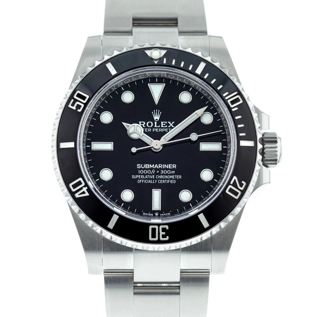 Rolex Submariner 41mm Black Dial 124060 No-Date - view 3